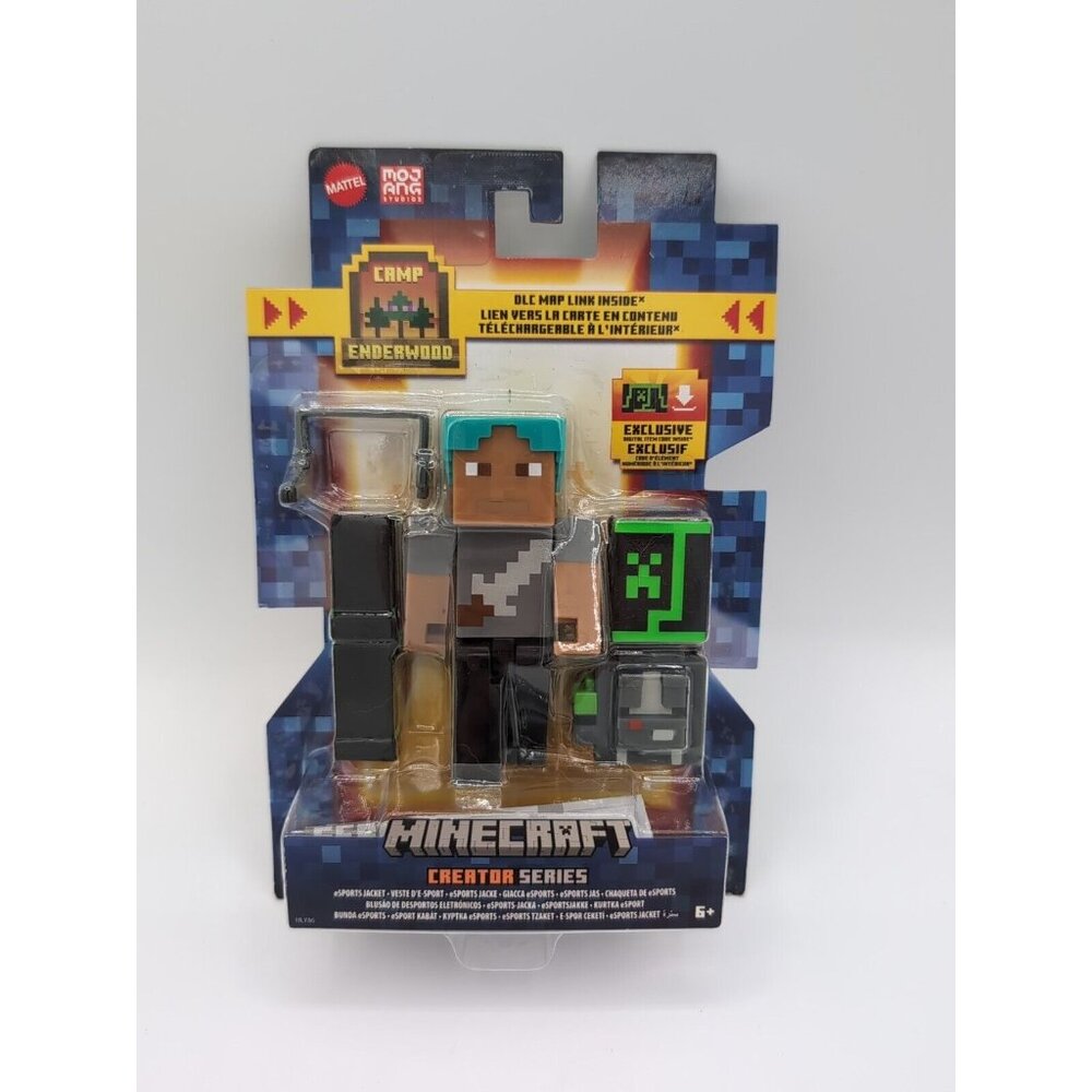 Minecraft Creator Series Camp Enderwood eSports Jacket Figure